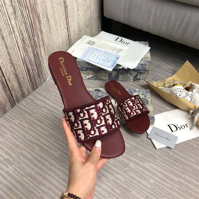 Dior DWAY Slide Slipper Sandals