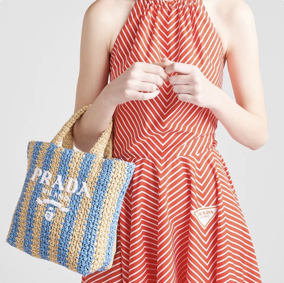 Prada Crochet Handbag