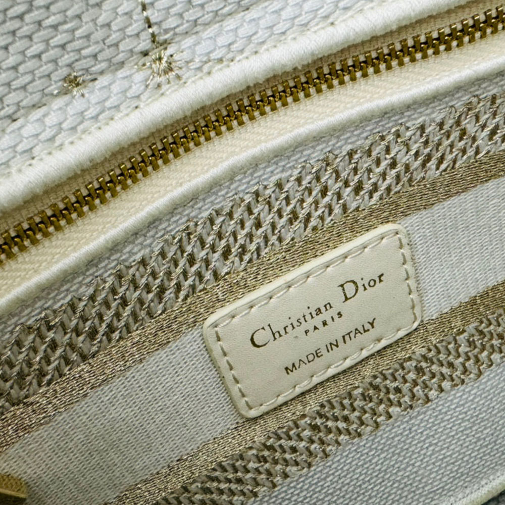 Dior The LADY D-LITE Bag MM-Butterfly Zodiac