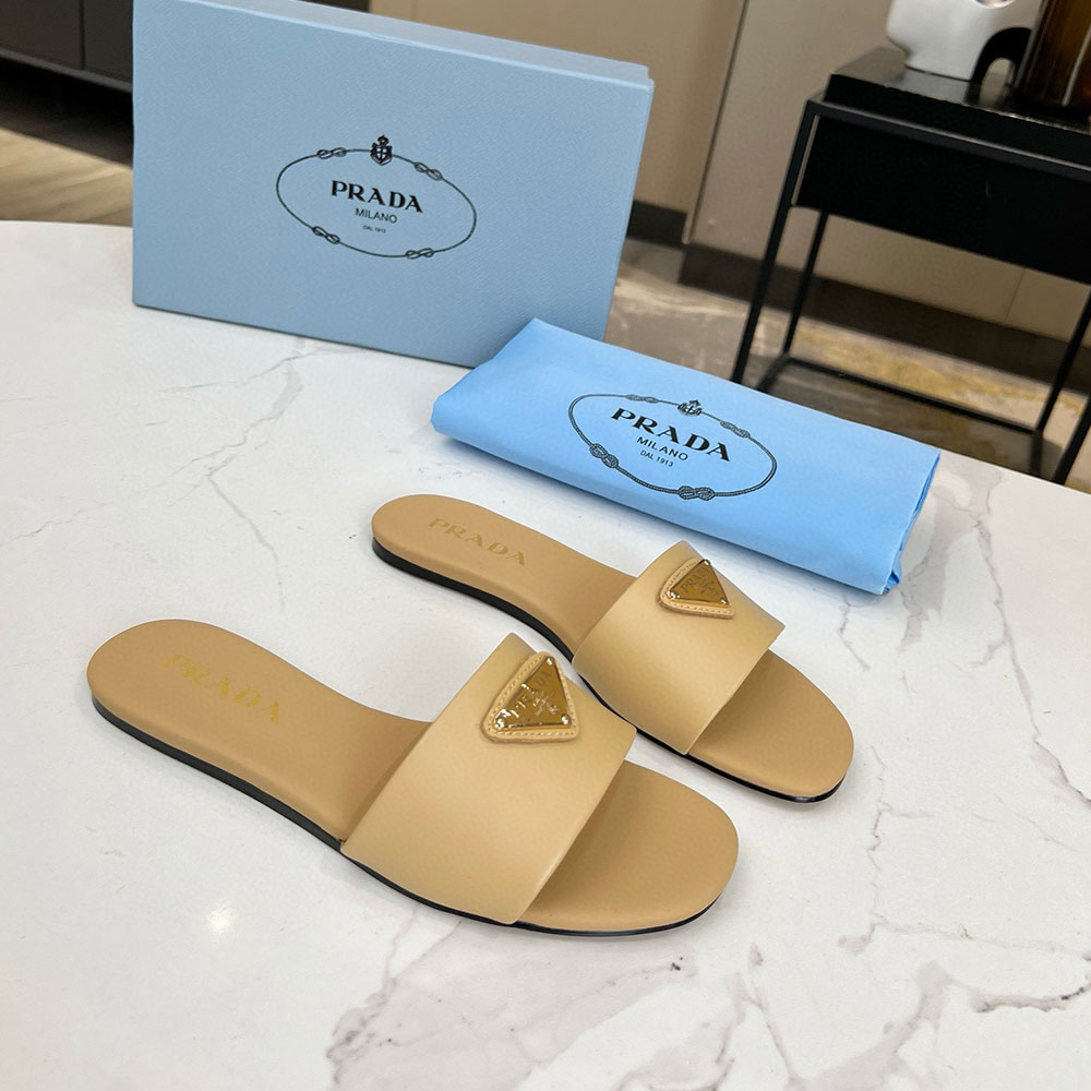 Prada Everything Goes With fFip-flops Slide Sandal