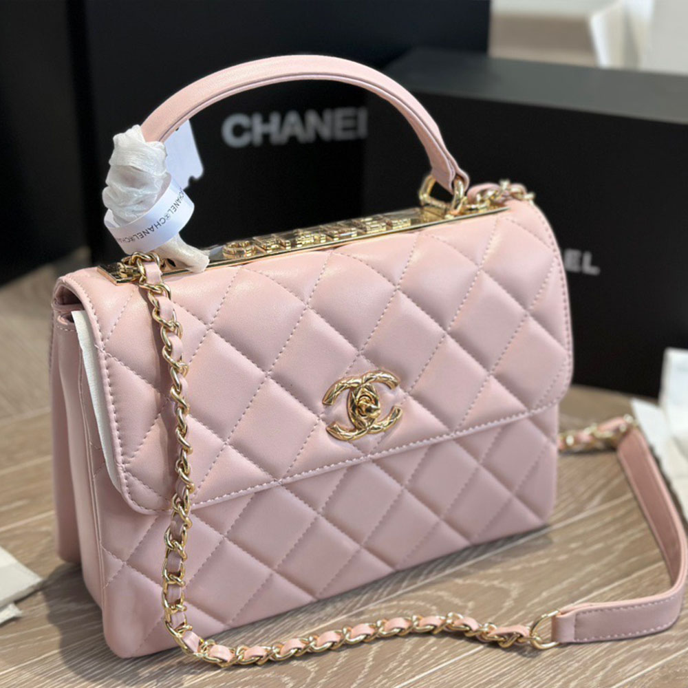 Chanel   Trendy CC Relief Handle Bag