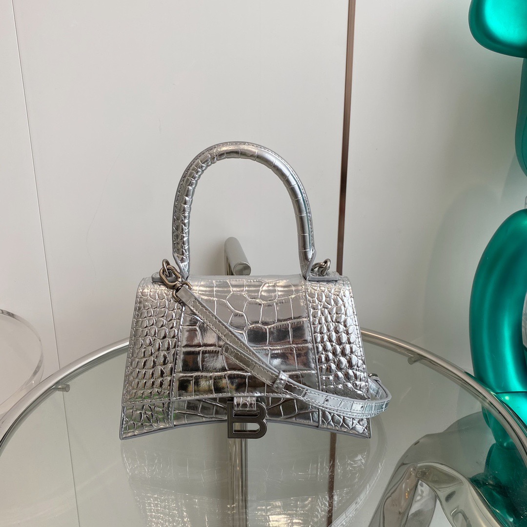 Balenciaga Hourglass Mini&Small Top Handle Bag