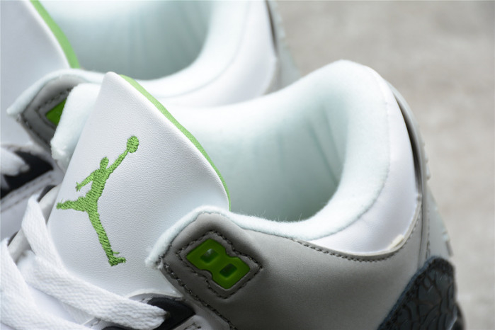 AIR JORDAN 3 RETRO ??CHLOROPHYLL???? 136064 006