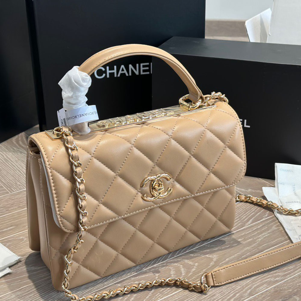 Chanel   Trendy CC Relief Handle Bag