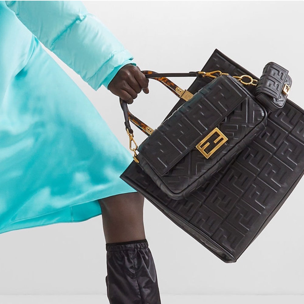 FENDI Sunshine Texture Bag Medium