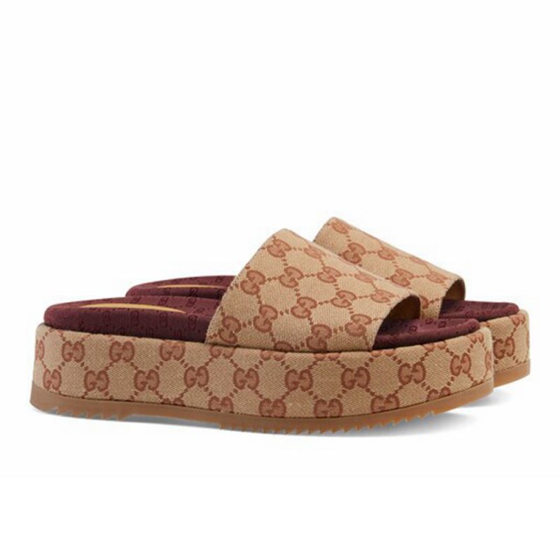 Gucci Platform Slide Sandals 623212