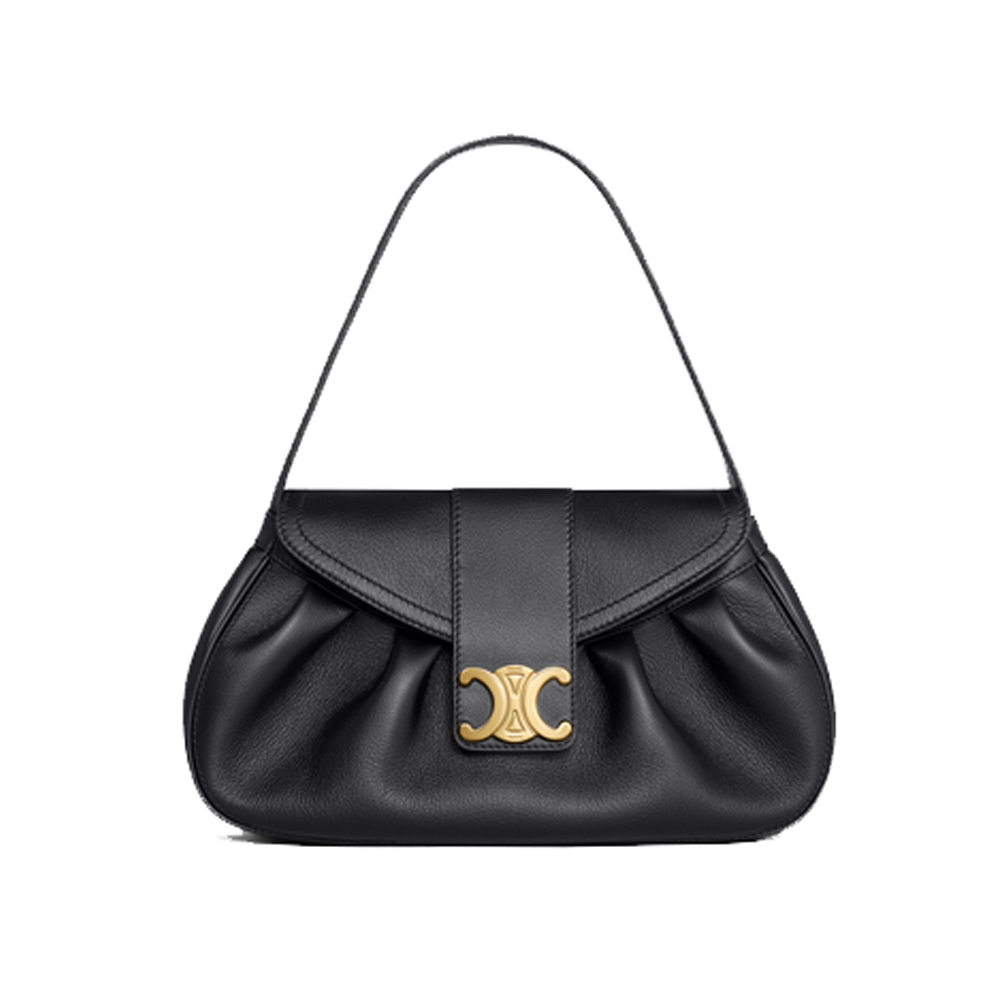 Celine Polly Medium Soft Calfskin Bag