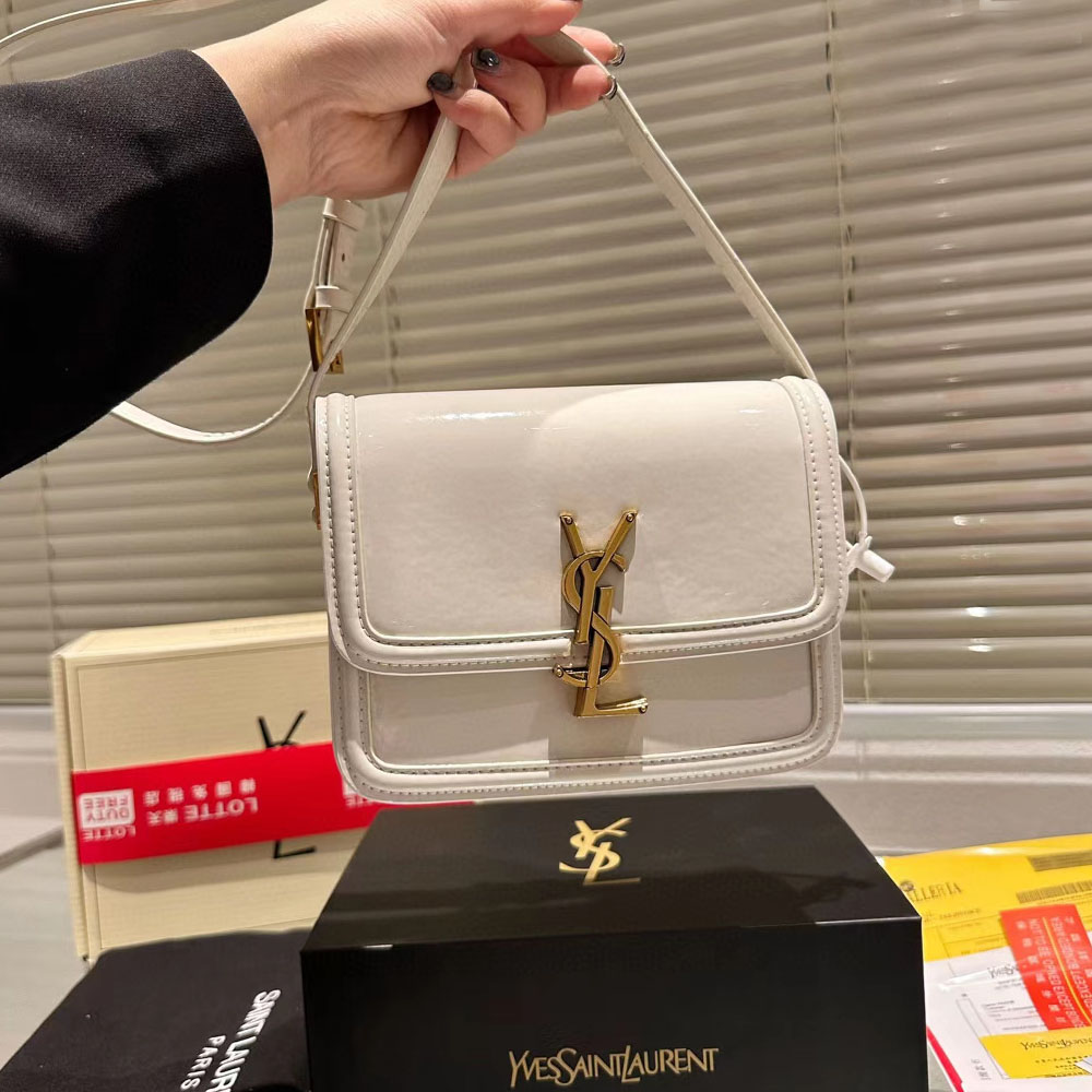 Saint Laurent YSL SOFLERINO Box Glossy Bag