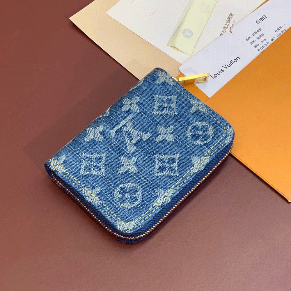 Louis Vuitton LV  Monogram jacquard denim bag