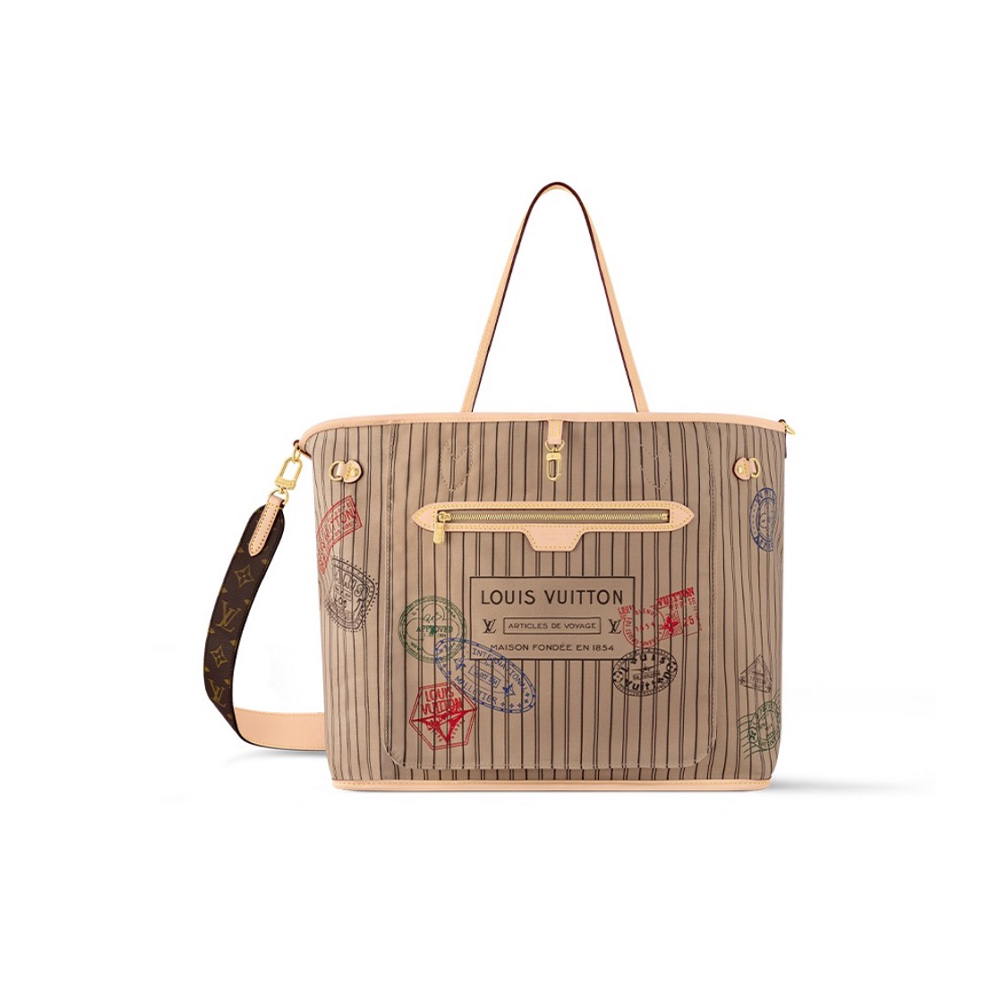 Louis Vuitton Neverfull Bandoulière Inside Out