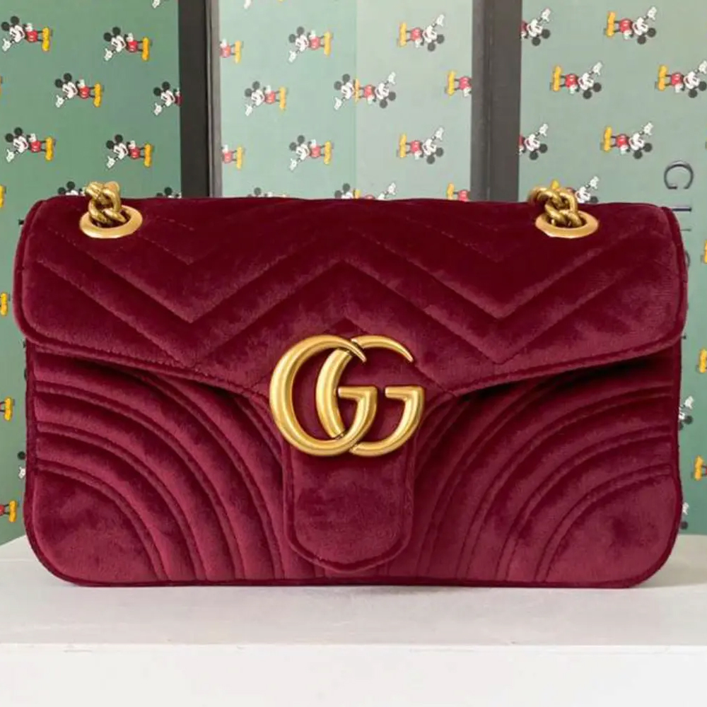 Gucci GG Marmont Velvet Small