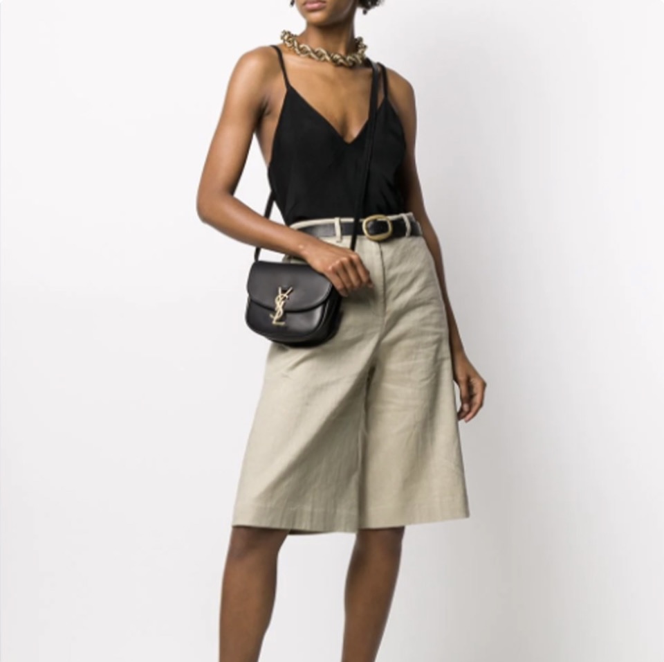 Saint Laurent YSL KAIA Saddl Shoulder Bag