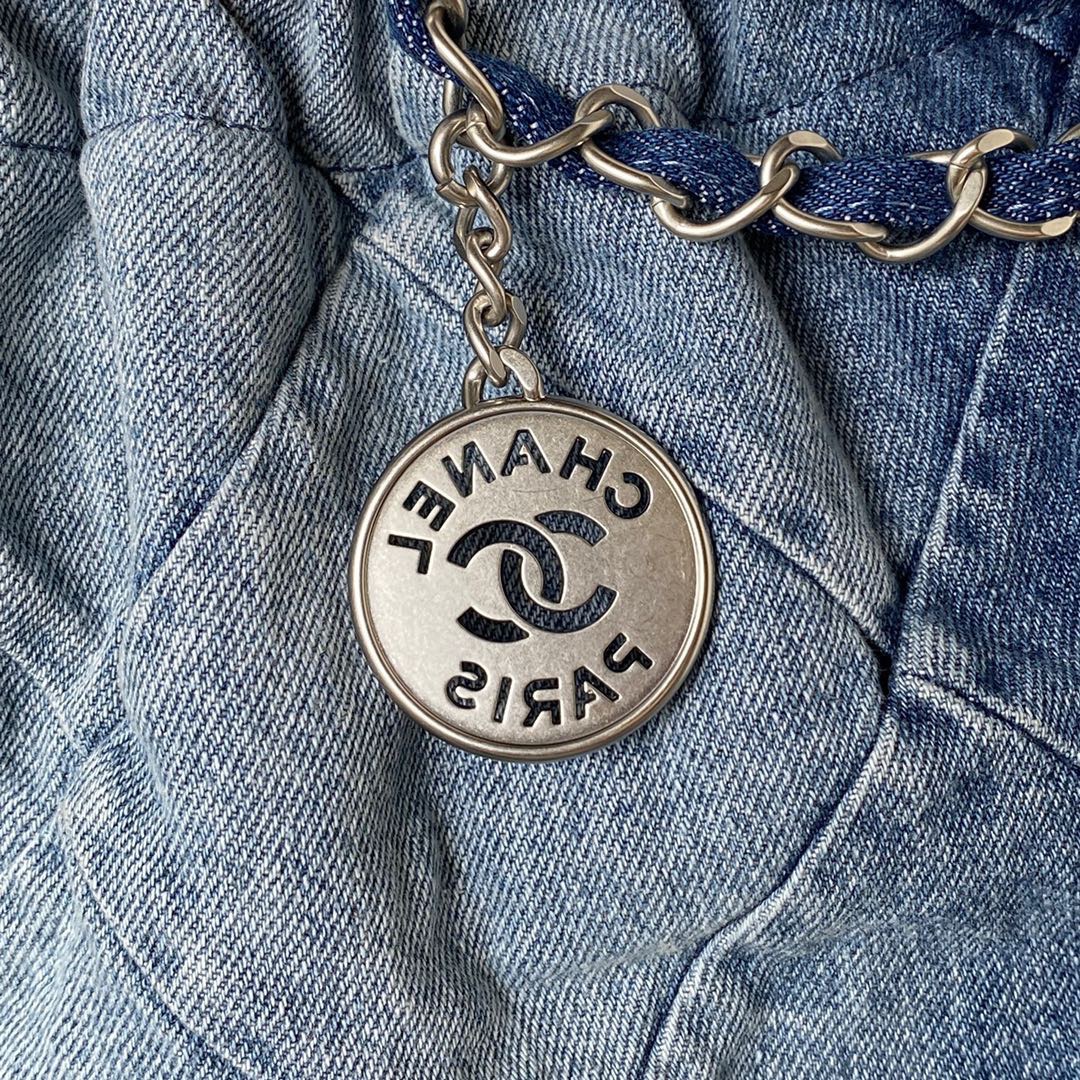 Chanel 22bag Old Denim