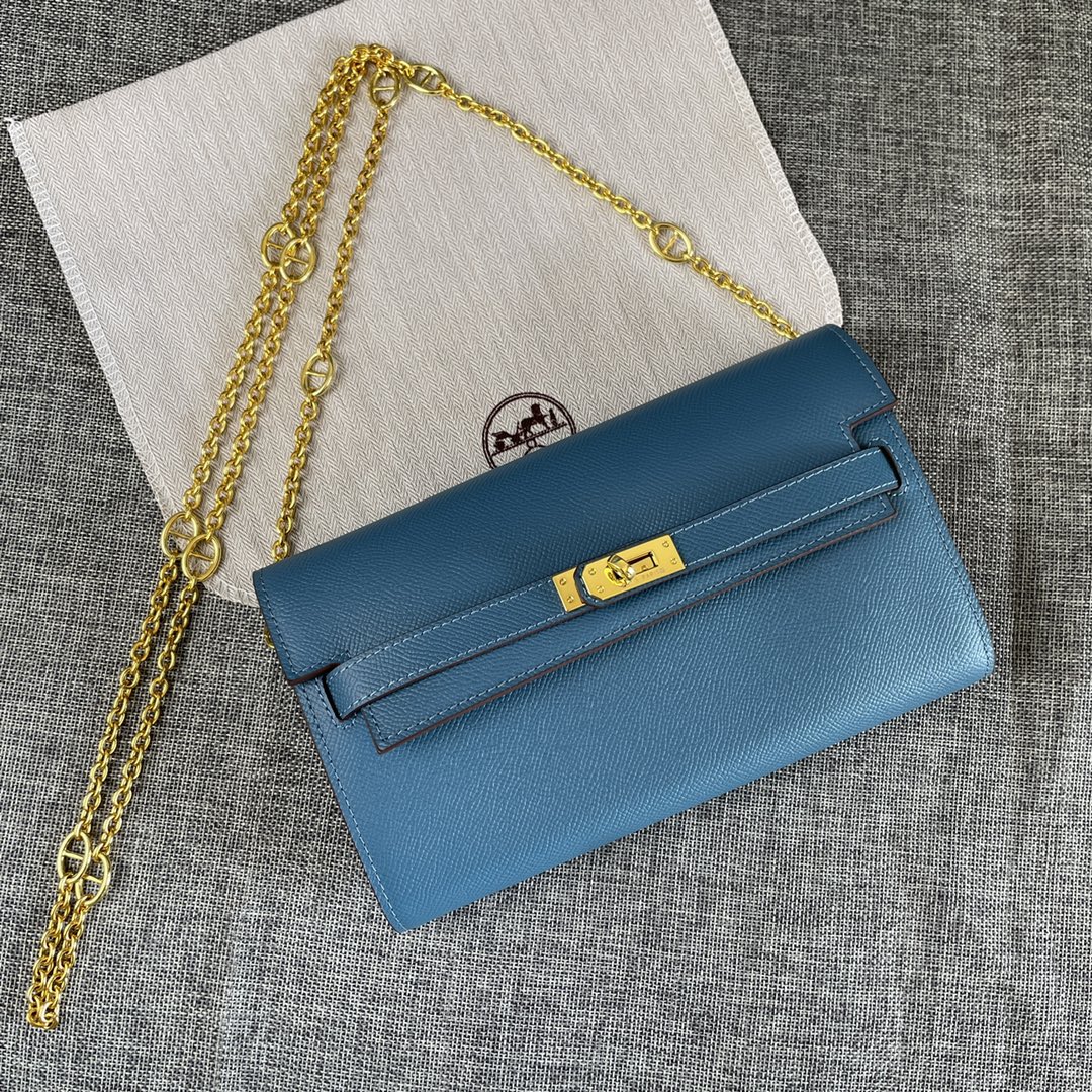 Hermes Kelly Chain Purse Bag
