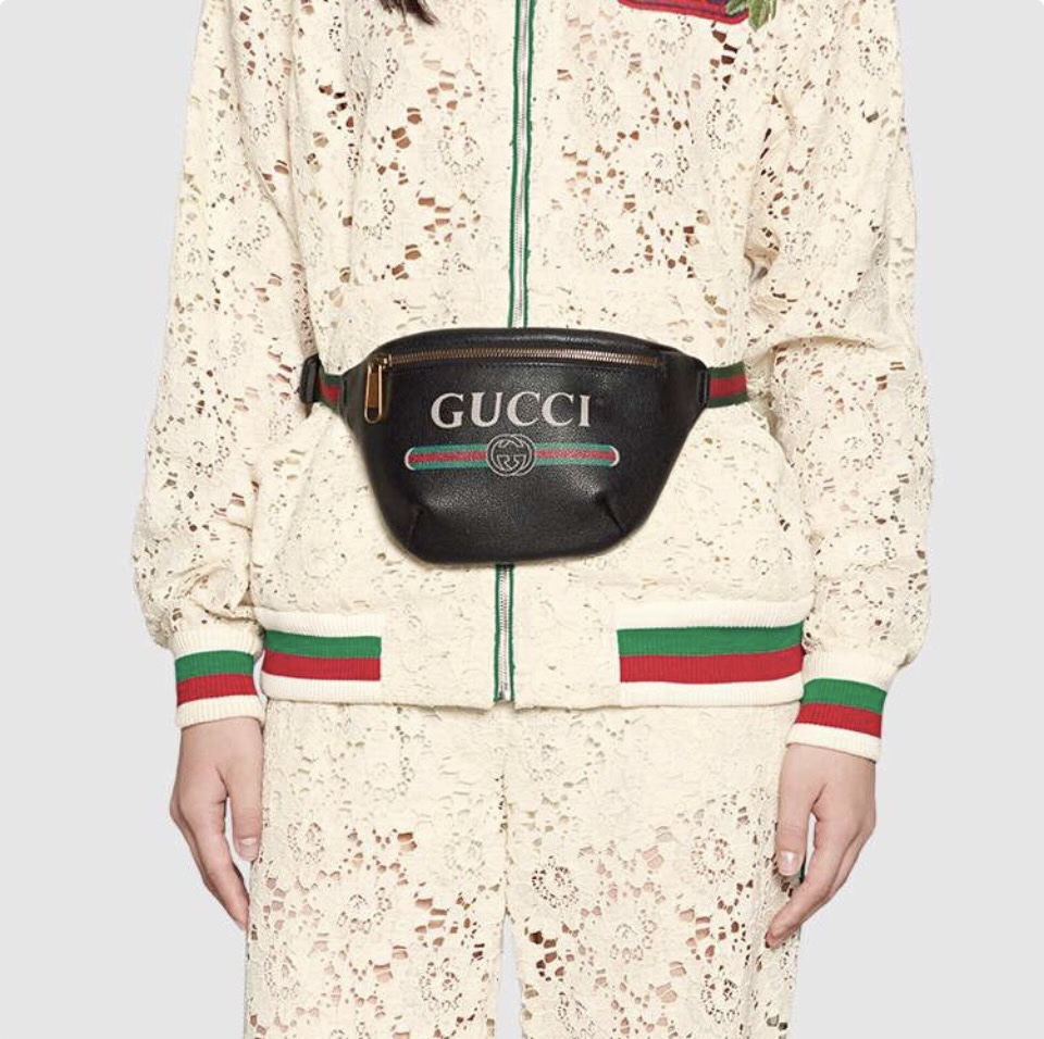 Gucci Leather Waist Bag