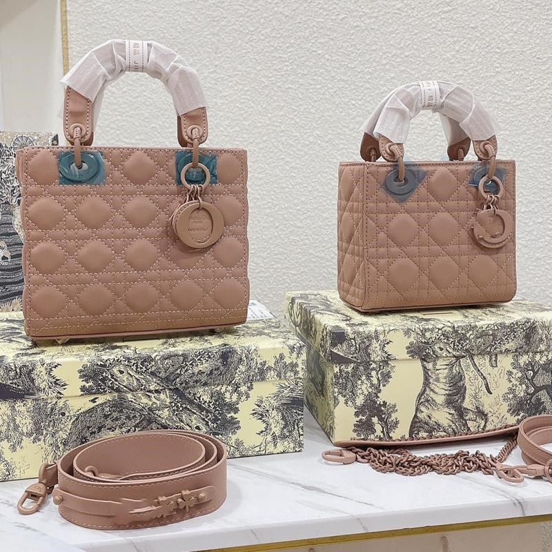 Dior The LADY DIOR Bag Ultramatte Cannage Calfskin