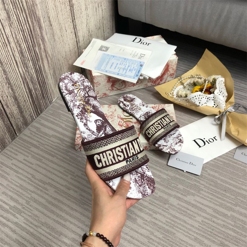 Dior Dway Slide Slipper Sandals