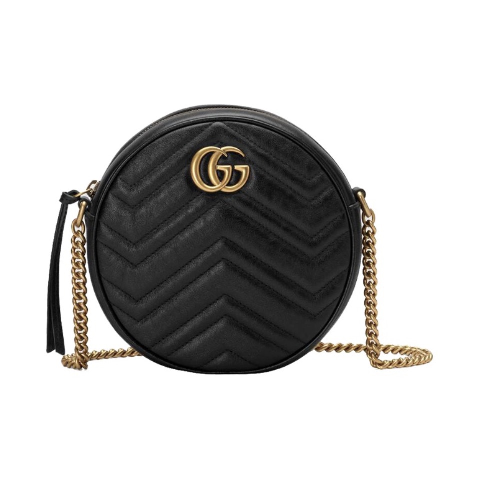 Gucci Marmont Round Shoulder Bag