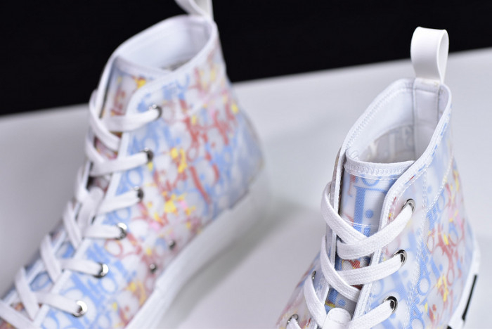 Dior B23 OBLIQUE LOW black white Shoes T00480H051