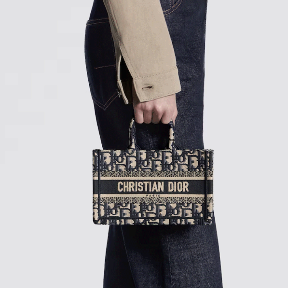 Dior Book Tote With Strap