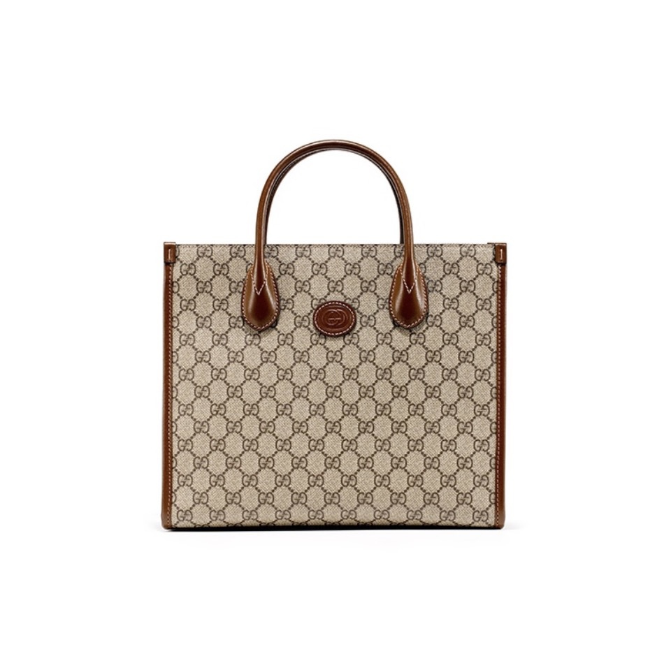 Gucci Canvas Tote Handbag