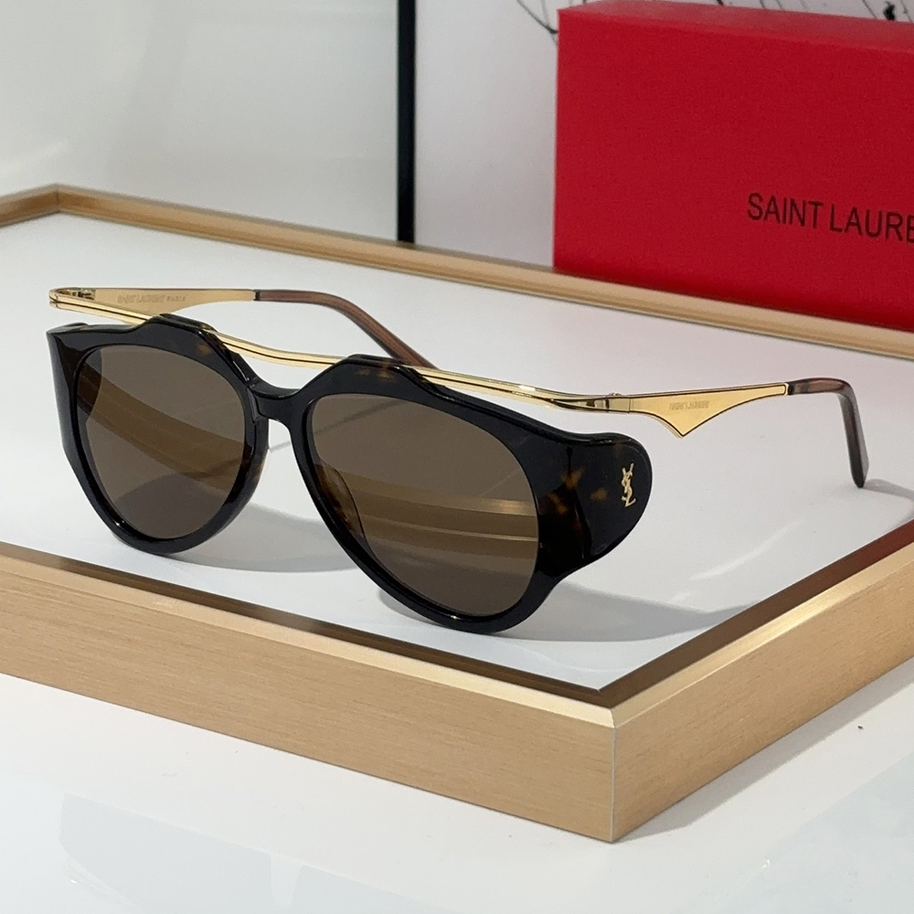 Saint Laurent YSL Eye Protection Light-proof Sunglasses