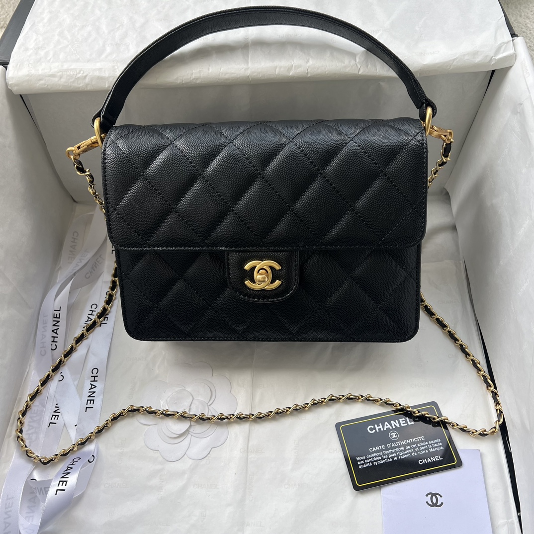 Chanel Small Flap Bag With Handle