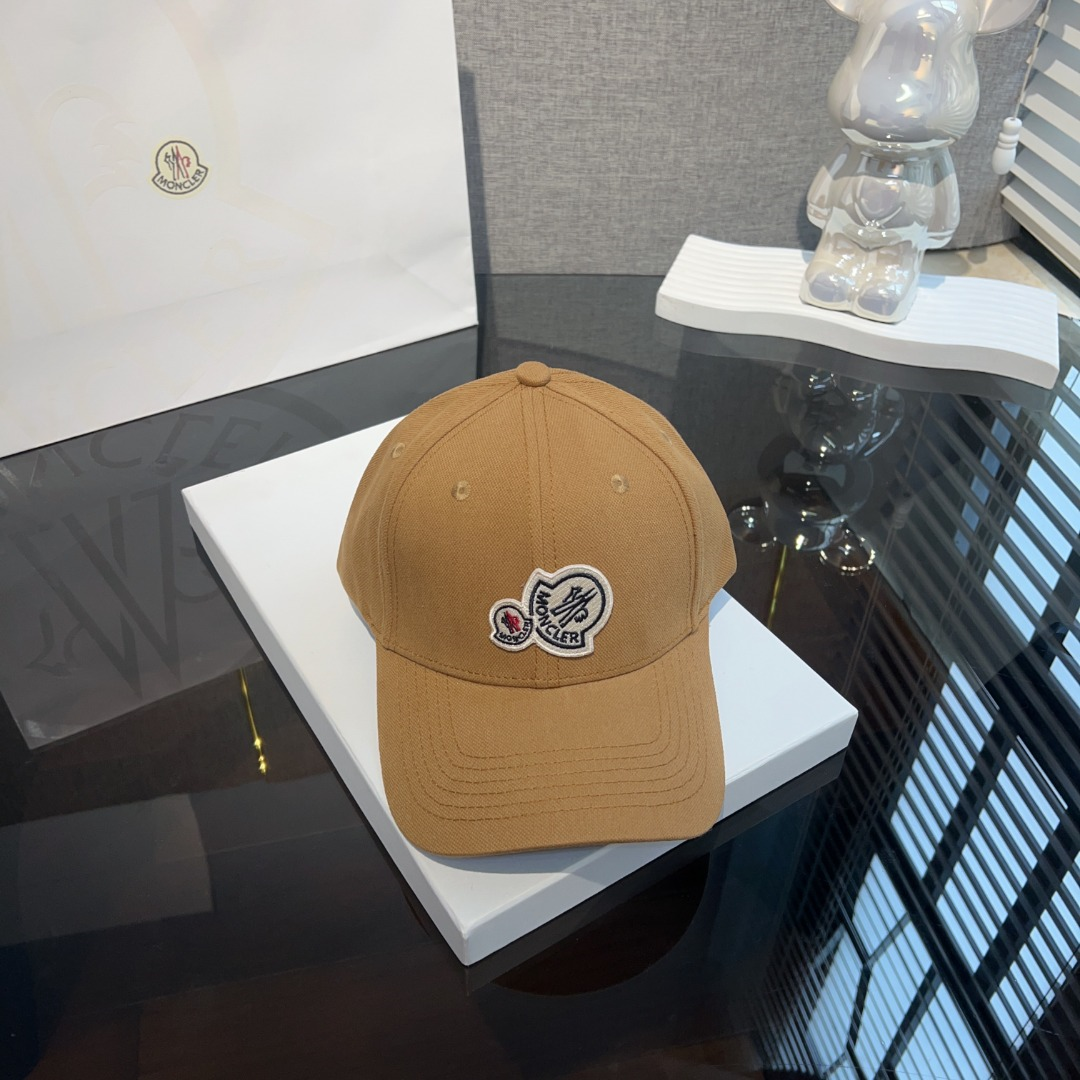 Moncler Double Logo Baseball Cap  Sunhat