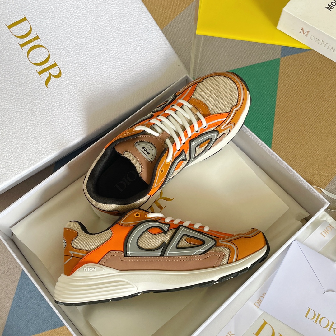 Dior B30 Dad Sneakers Orange