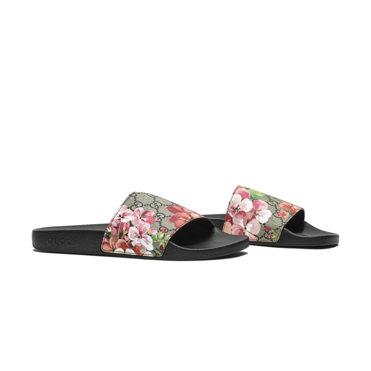 Gucci GG Blooms Supreme Floral Slide Sandal