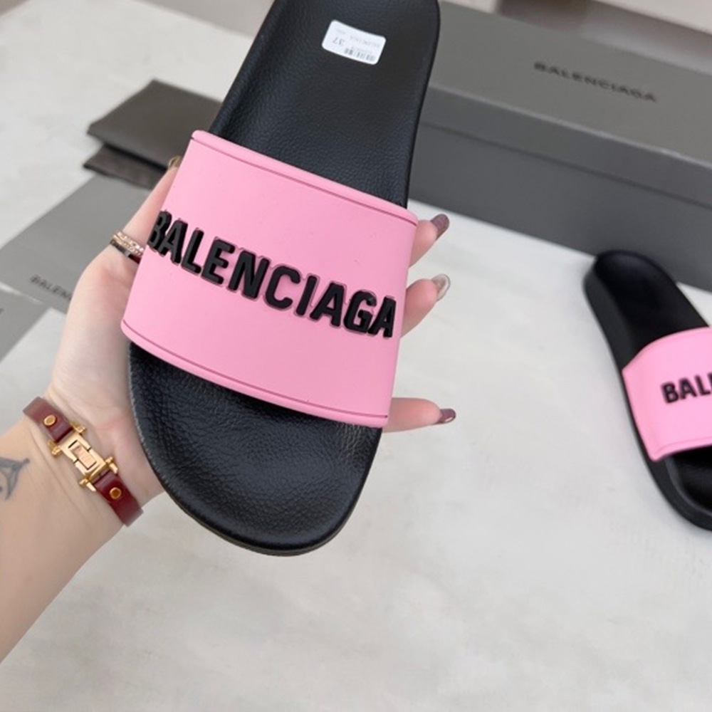 Balenciaga  Fashionable Flat Sandals Slide Sandal