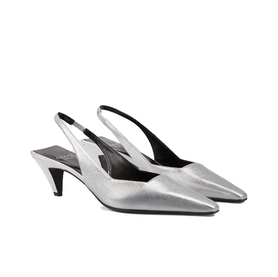 Gucci Square Toe Strappy Sandals Slide Sandal