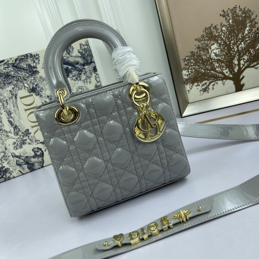 Dior The LADY DIOR Bag MINI SIZE(17*15*7cm)