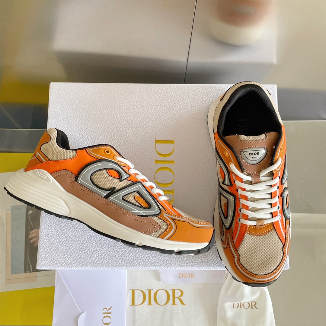 Dior B30 Dad Sneakers Orange