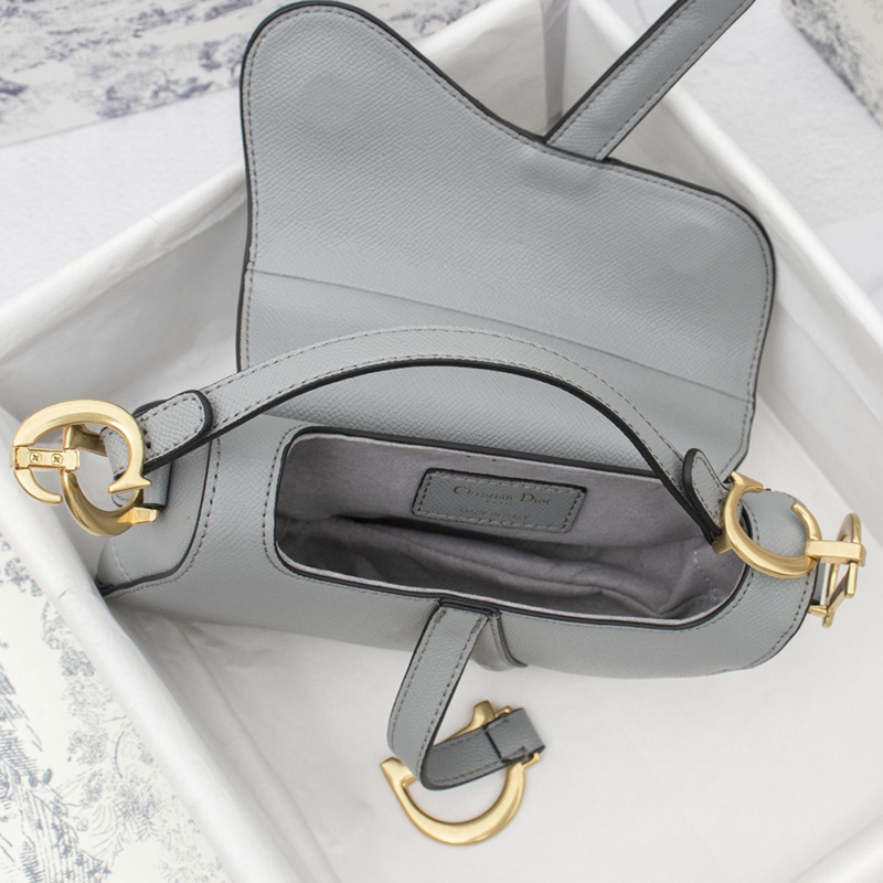 Dior Womens Bags Shoulder Bags MINI SADDLE BAG