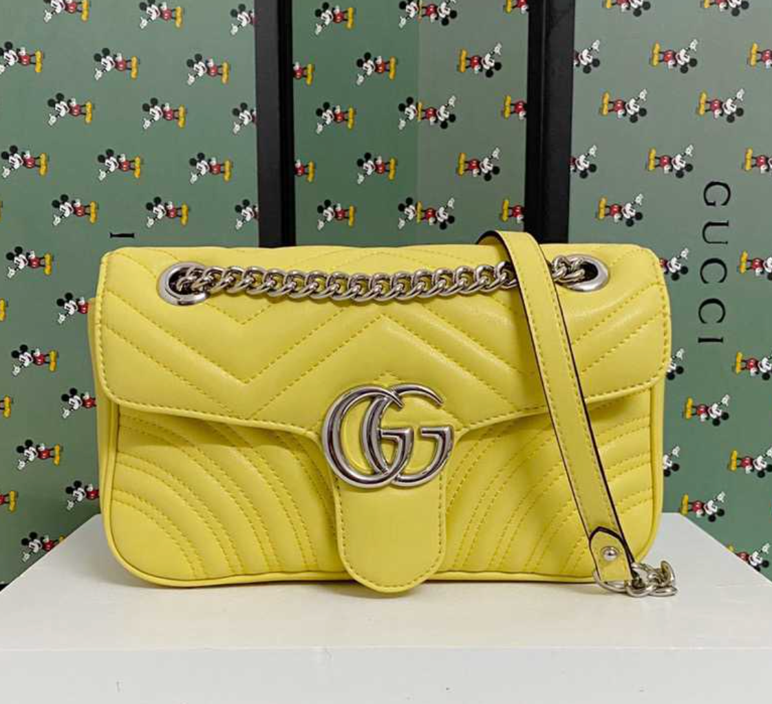 Gucci GG Marmont -Silver buckle