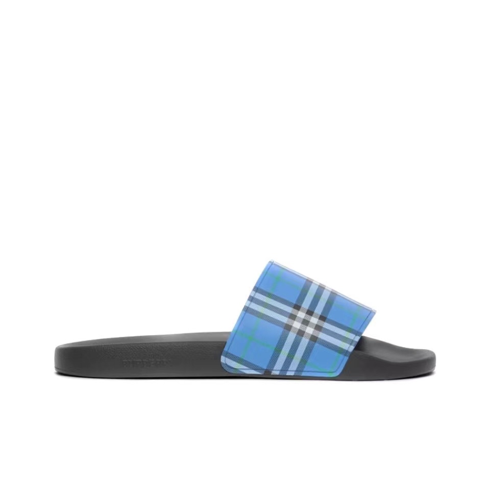 Burberry Check Printing Leisure And Comfort Shoes Sandal