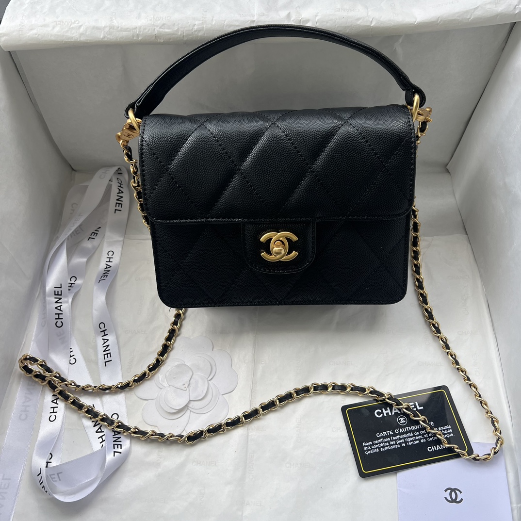 Chanel Small Flap Bag With Handle