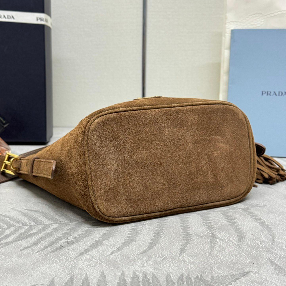 Prada Suede Bucket Bag