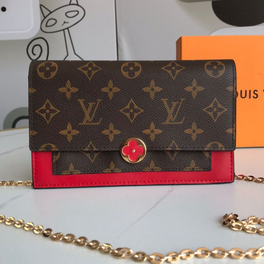 Louis Vuitton LV Flore Chain Wallet
