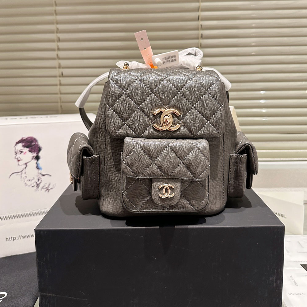 Chanel  23K Double Side Pocket Bag