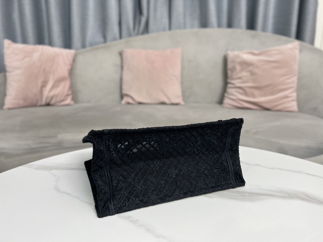 Dior Book Tote Small D-Lace Macrame M1286ZEAX_M911