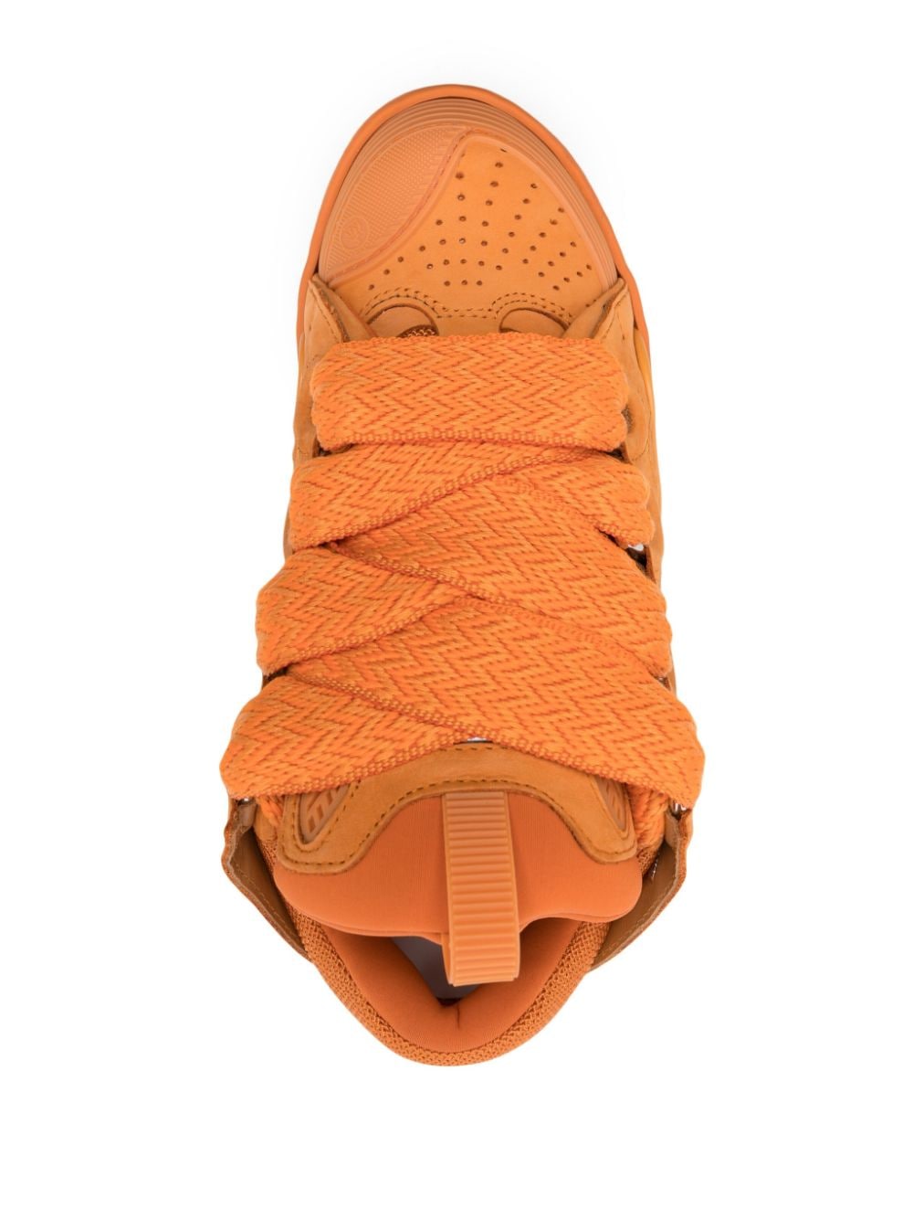 Lanvin LEATHER CURB SNEAKERS