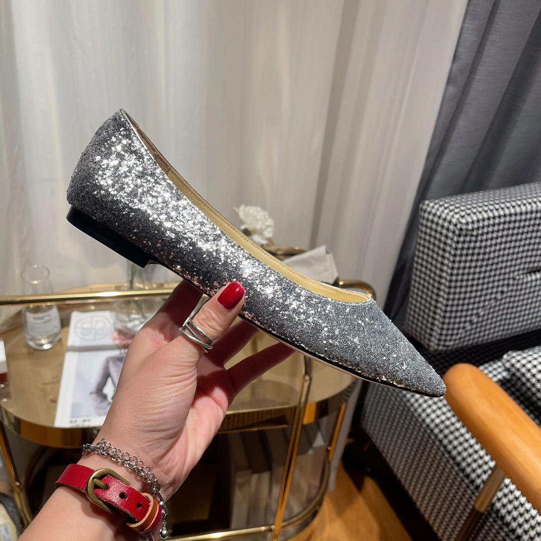 Jimmy Choo Love Flat cusp  Slide Sandal