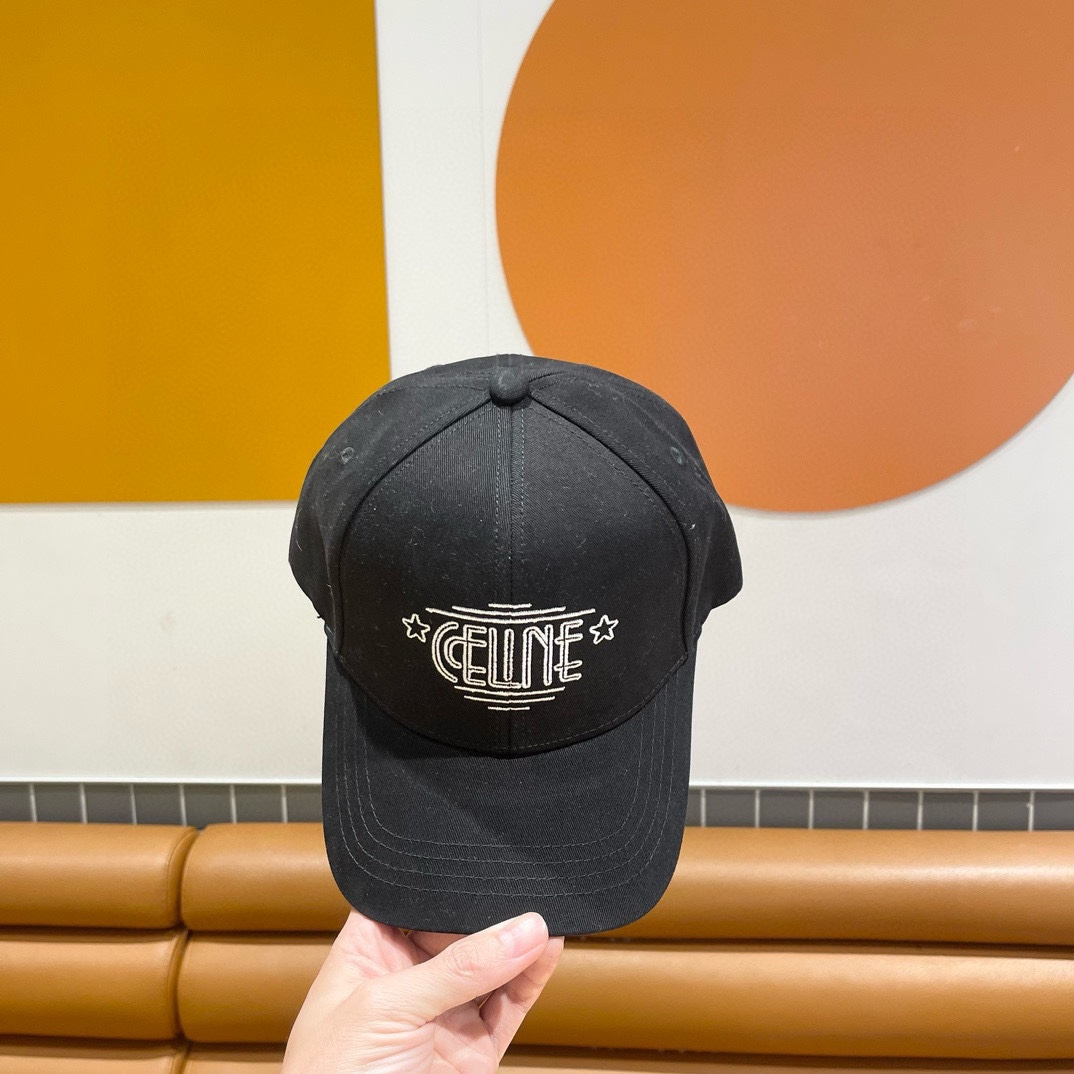 Ceiline Embroidered Baseball Cap Sunhat