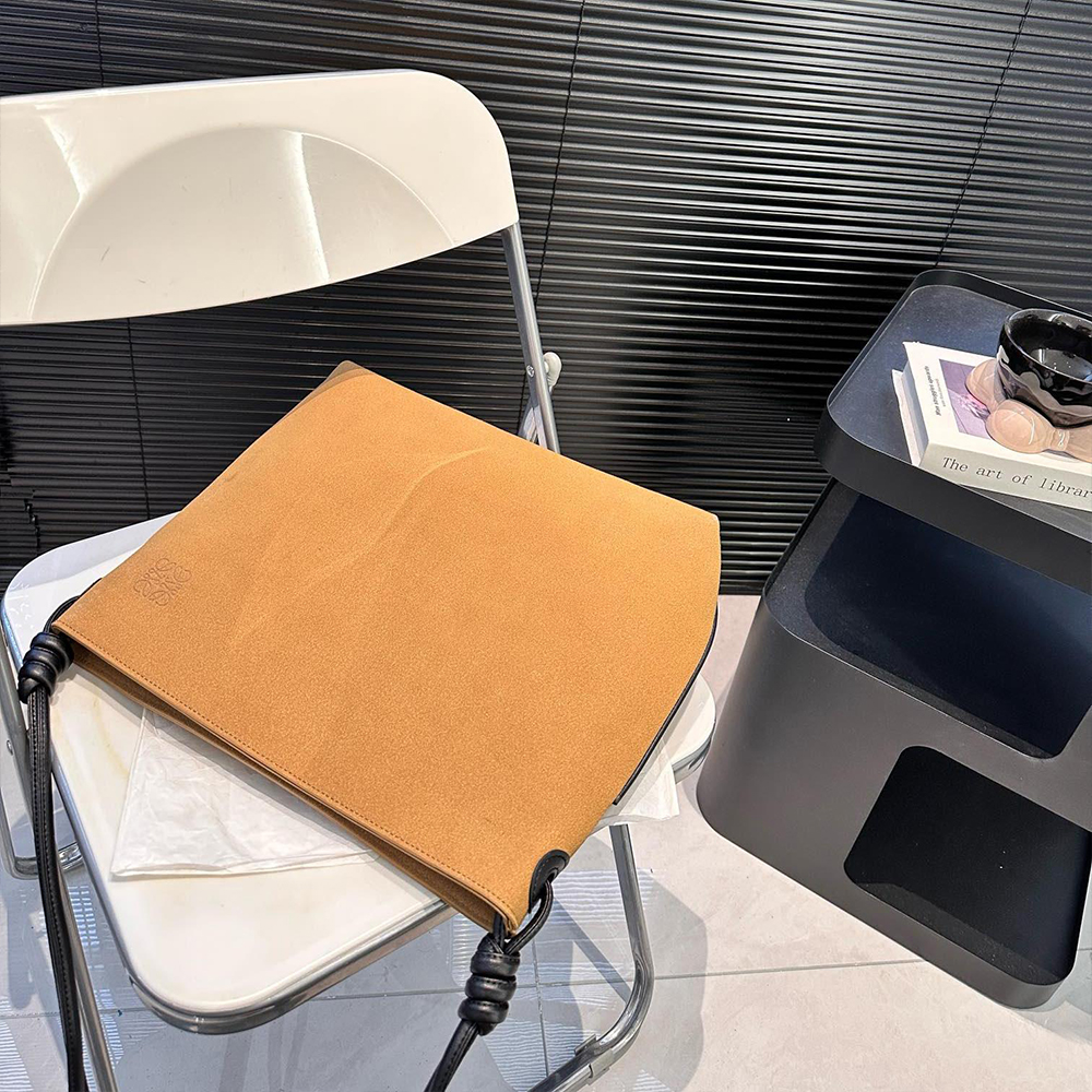LOEWE Suede Tote Bag