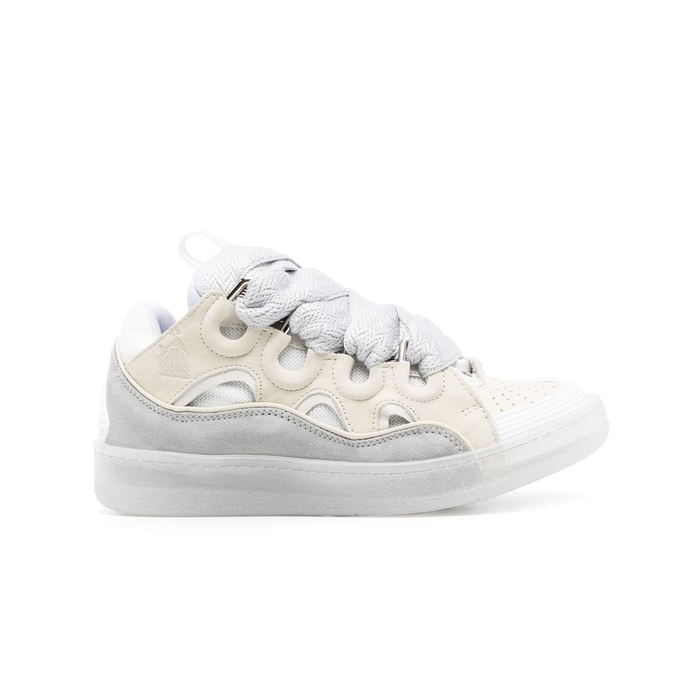 Lanvin LEATHER CURB SNEAKERS