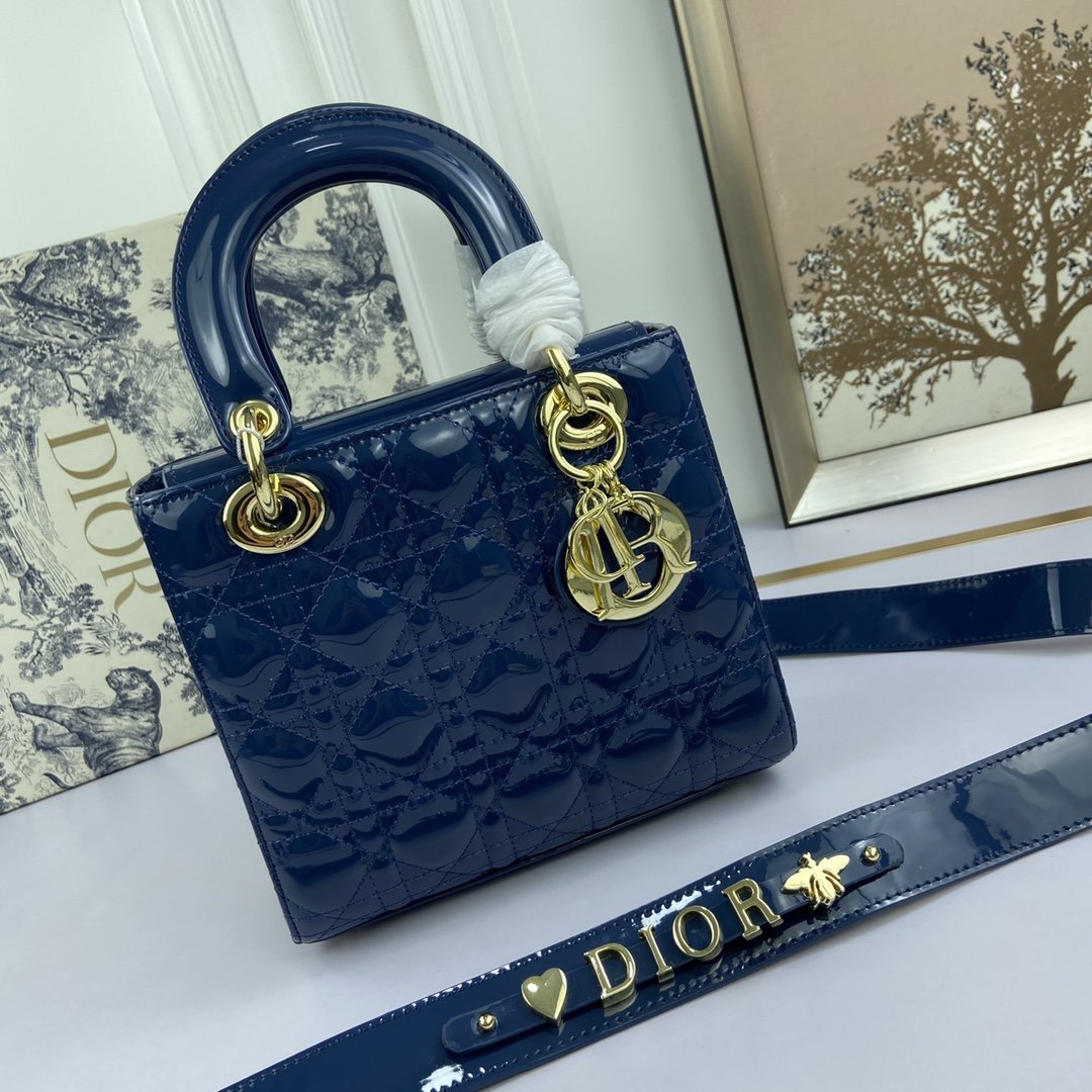 Dior The LADY DIOR Bag MINI SIZE(17*15*7cm)