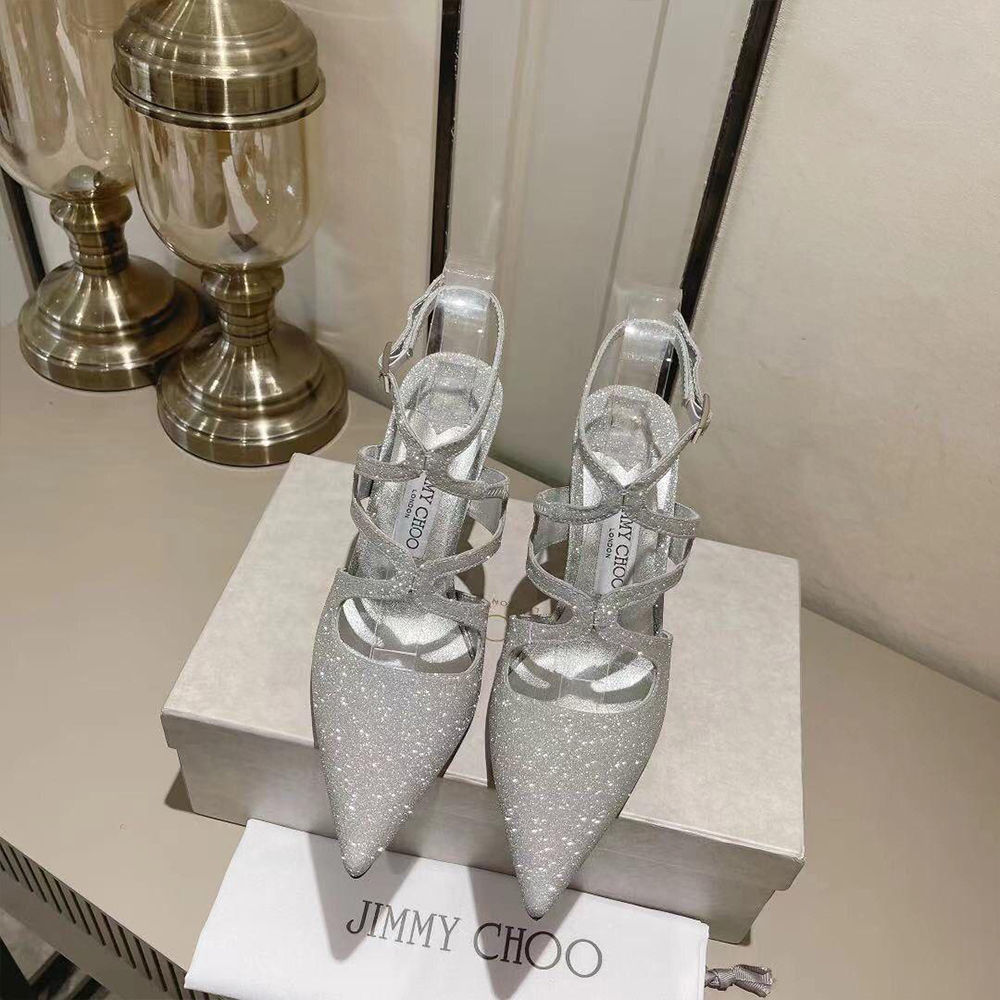 Jimmy Choo Patent Leather Azia  Heels