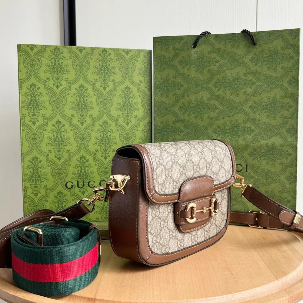 GUCCI 1955 Horsebit Shoulder Bag Mini